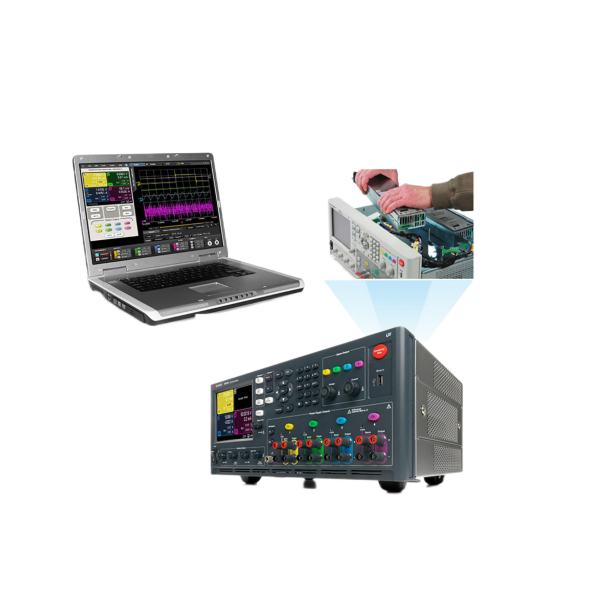 Power consumption test equipment