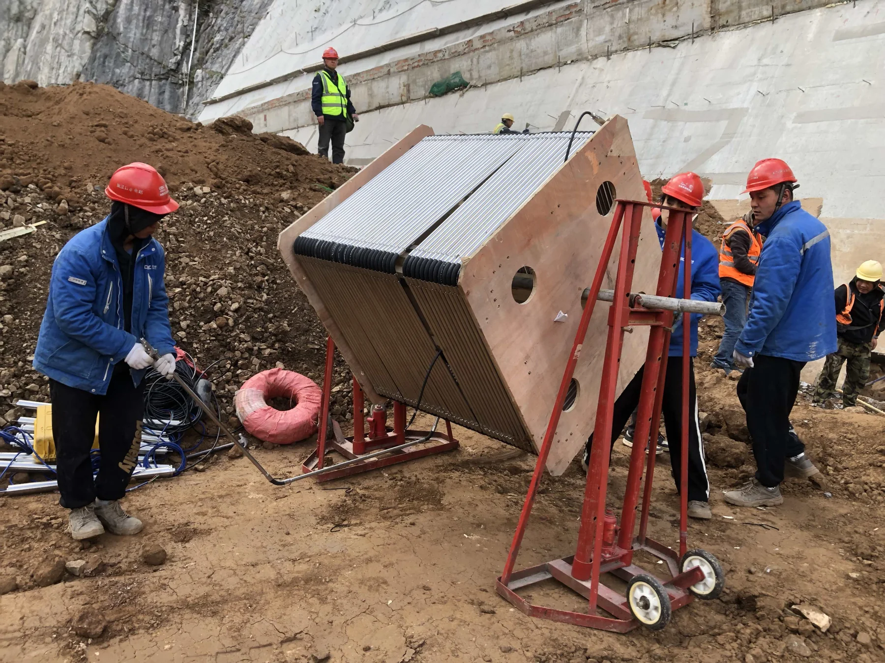 Shuangjiangkou Hydropower Project, Dadu River, Sichuan project record image